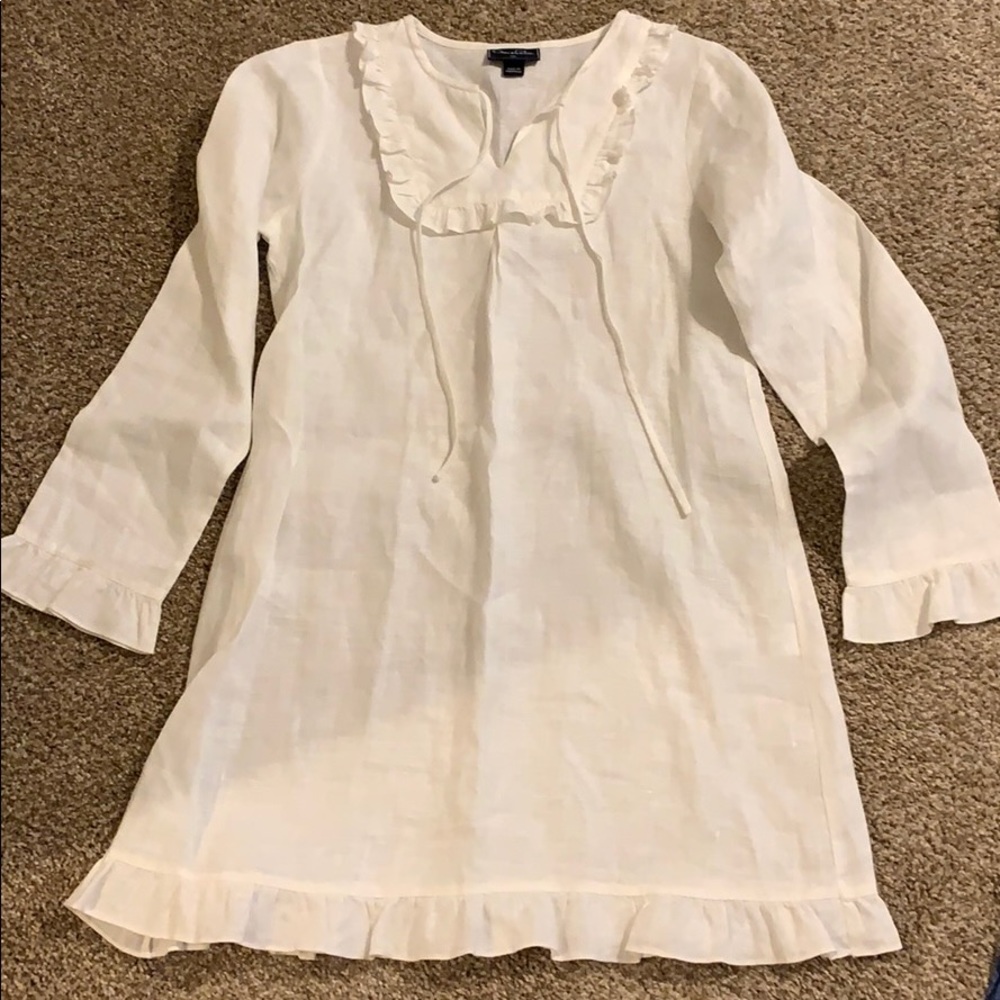 Oscar de la Renta- linen dress